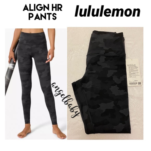 Lululemon Align HR Pant 28” in Heritage 365 Camo Deep Coal! - Picture 16 of 16